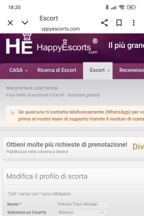 Patrizia Trans Woman, Alter 45, Escort in Monte Carlo / Monaco - 3