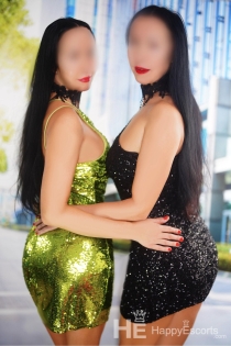 Kembar Sofia Dan Anastasia, Umur 31, Pengiring Madrid / Sepanyol - 2