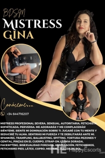 Maîtresse Gina, 39 ans, Escortes Monte-Carlo / Monaco - 3